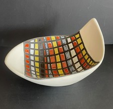 Coupe en faïence par Roger