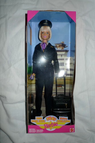 Barbie pilote avion - barbie,