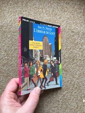 FOLIO JUNIOR 908 ANN M MARTIN CLUB DES BABY SITTERS 18 erreur de lucy  eo