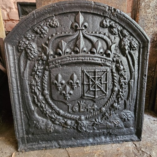 Plaque cheminée cm - 65,