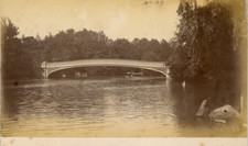 États-Unis, New-York, Central Park Vintage albumen print, New-York, Central Park