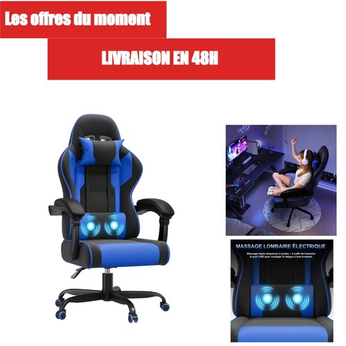 Jummico chaise gaming - chaise,