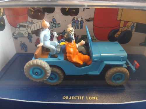Voiture tintin objectif - voiture,