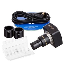 AmScope 5MP HD Photo/Vidéo Numérique USB Microscope Caméra + Calibrage Slide Kit