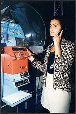 Photo de presse vintage Téléphone Publique Avec Fax 1998 FT 37297 - tirage