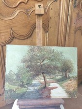 ANCIEN TABLEAU HUILE SUR