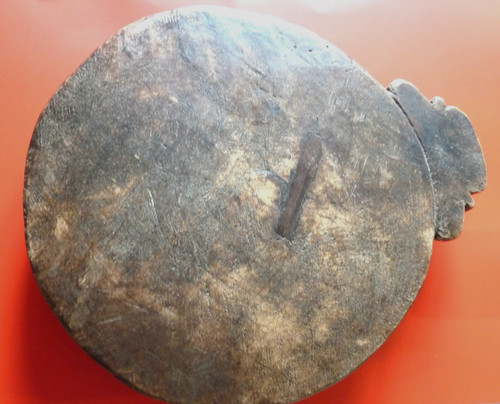 Antique wooden chapati - antique, bread
