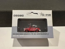 Marklin 4MFOR 18707 German Federal Army Volkswagen Type 181 Fire Chief vehicle