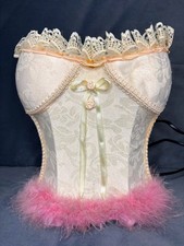 Vintage Retro Corset Bustier Table Lamp – Elegant Unique Lighting