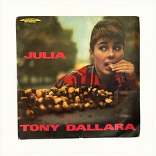 Disque Vinyle 45 tours EP Vintage Italien - Tony Dallara “Julia”