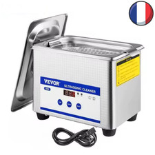 Mini Bac Ultrasons Portable 800 ML / 0.8 L 35W 40kHZ Bain à Ultrasons Sonique