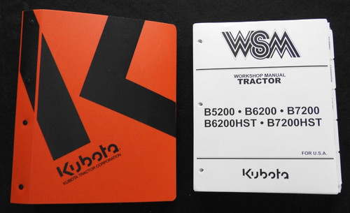 Kubota b5200 b6200 b7200 - &, tvh