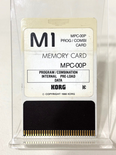 Carte mémoire korg mpc 00p - carte, m1