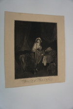 BOILLY (1761-1845) LARGE ENGRAVING XVIII° SCENE WOMAN SAPPHISM CURIOUS SEX 1792