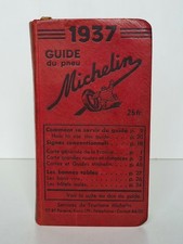 Ancien guide Michelin de 1937