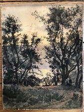 Aquarelle d'Henri Mouren -