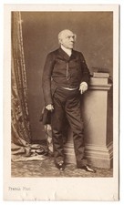 Berryer avocat et homme politique Franck Paris 1860 Photo CDV Personnalité