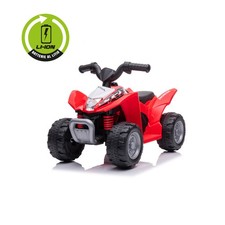 Quad Électrique Honda Lithium Rouge – Jouet Pour Enfants 18-36 Mois Avec