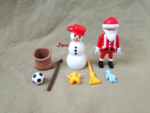 Playmobil santa and snowman - playmobil:,
