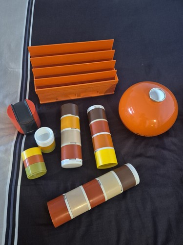 Lot objets vintage années - lot,