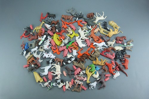Lot anciens animaux en - lot,
