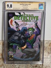 Detective Comics #1000 DC 2019 CGC 9.8 Signed by Jim Lee Batman Joker cover