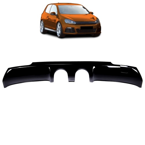 Diffuseur pare chocs noir - de,