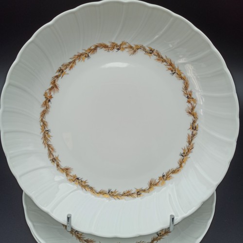 Assiettes creuses porcelaine - 6,
