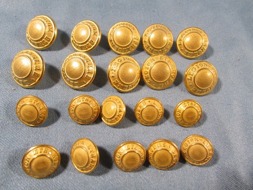 Boutons dorés fond - dorés, à