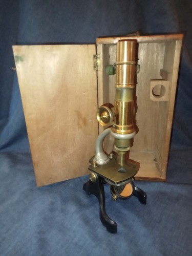 Ancien microscope etienne - ancien,