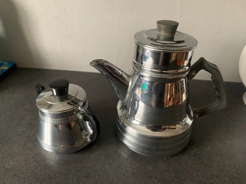 Ancienne cafetière sucrier - ancienne,