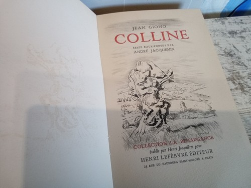 Giono colline eaux - (jean), —