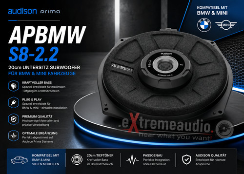 Audison apbmw 20 cm - apbmw, s8-2.2