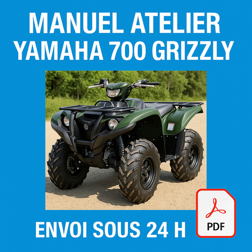 Manuel atelier yamaha 700 - atelier,