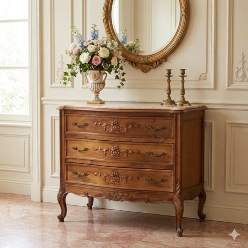 Commode ancienne style baroque - commode,