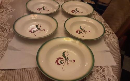 Assiettes creuses faience - creuses,