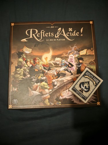 Jeu plateau reflet acide - de, d'acide
