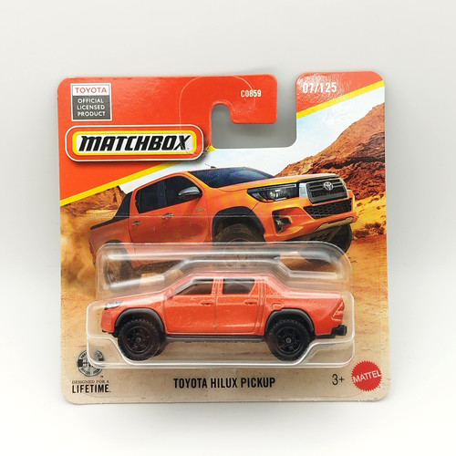 Matchbox toyota hilux - 1/64,