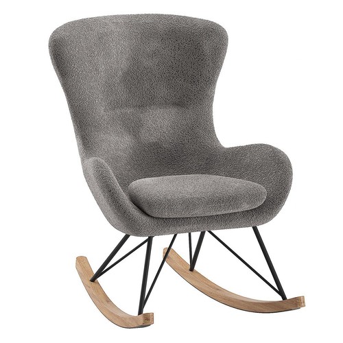 Fauteuil bascule bouclette - fauteuil, à