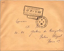 GOLDPATH: ST. PIERRE MIQUELON COVER 1926, TO FRANCE CV852_P05