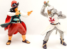 PAPO FIGURES - Vintage Knight with Sword + Musketeer - RETIRED FIGURES 2004