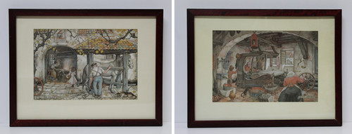 Anton pieck feuilles cadres - pieck,
