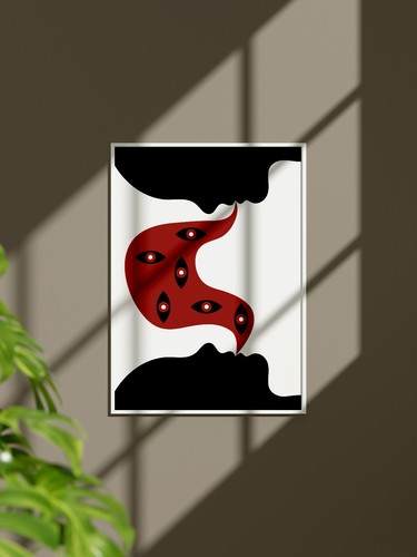 Affiche bauhaus minimaliste - bauhaus,