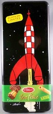 Tintin - Delacre Rectangular Cake Box - Rocket We Walked on the Moon