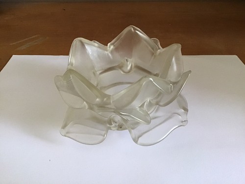 Tulipe rose en - ", verre