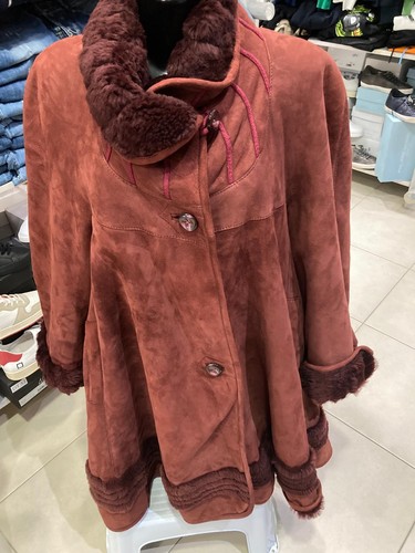 Veste peau lainée donna - veste,