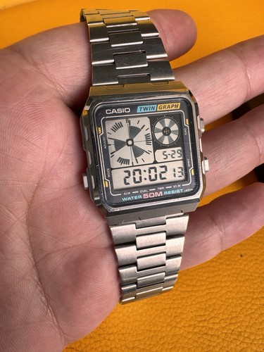 Montre vintage casio 210w - casio, ae-210w