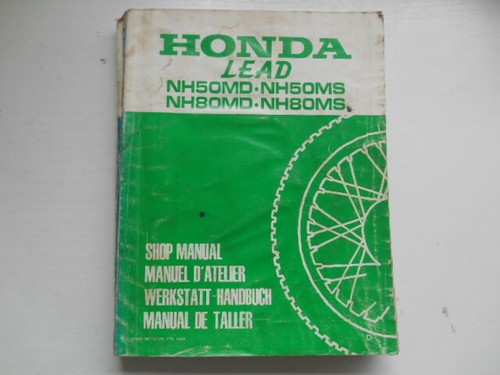 Manuel atelier honda nh50md - manuel, d'atelier