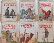 Lot de 6 livres Bibliothèque