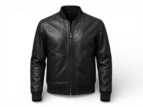 Blouson bombardier noir - , en